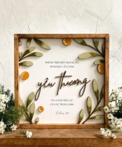 Tranh Colossians 3:14 Yêu Thương