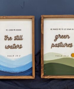 Bộ Psalm 23 - 20x30cm