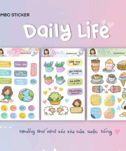 Combo Sticker Daily Life