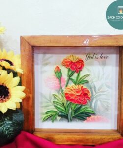 Tranh Giấy Cuốn Mùa Xuân