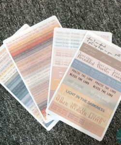 Set sticker Bible verses