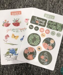 Set Sticker Daily Amazing Grace