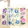 Set 4 Bookmark màu nước VPHG
